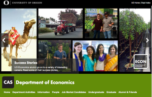 Graduates from the Department of Economics went on to do amazing things after college. We followed up with students and shared their stories with current and prospective students.